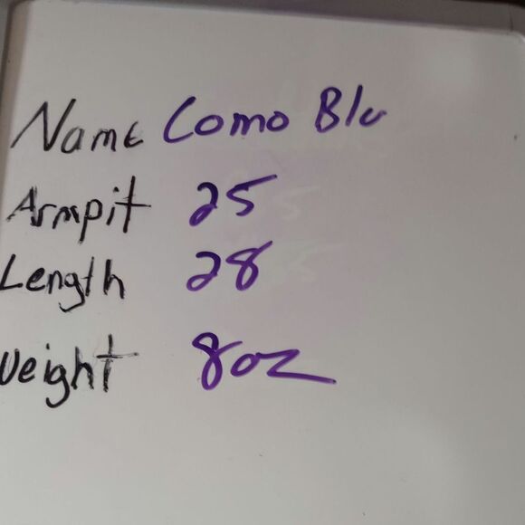 2 For 30 Como Blu Shirt Ladies 3x Floral Short‎ sleeve - Picture 7 of 7